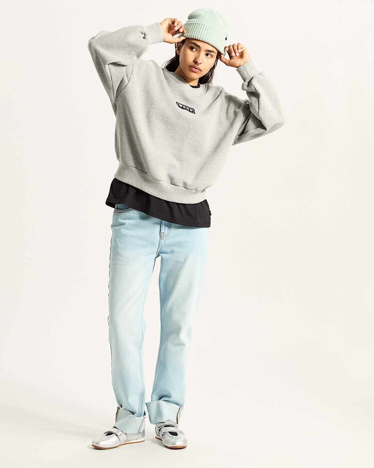 Vans Vans Upworn Retro Crew (Womens) | Cement Heather