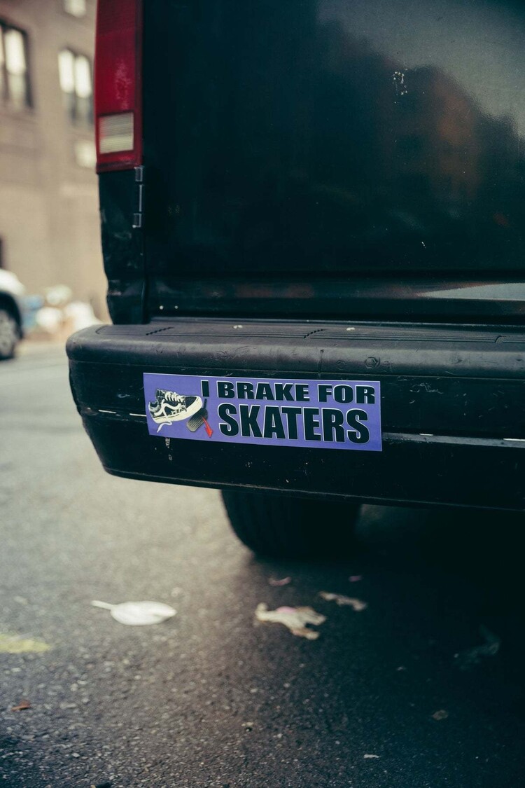 Jenkem Brake For Skaters Bumper Sticker
