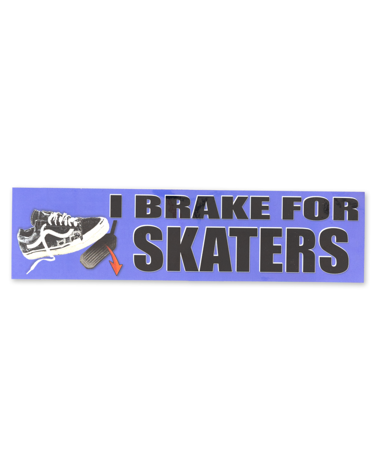 Jenkem Brake For Skaters Bumper Sticker