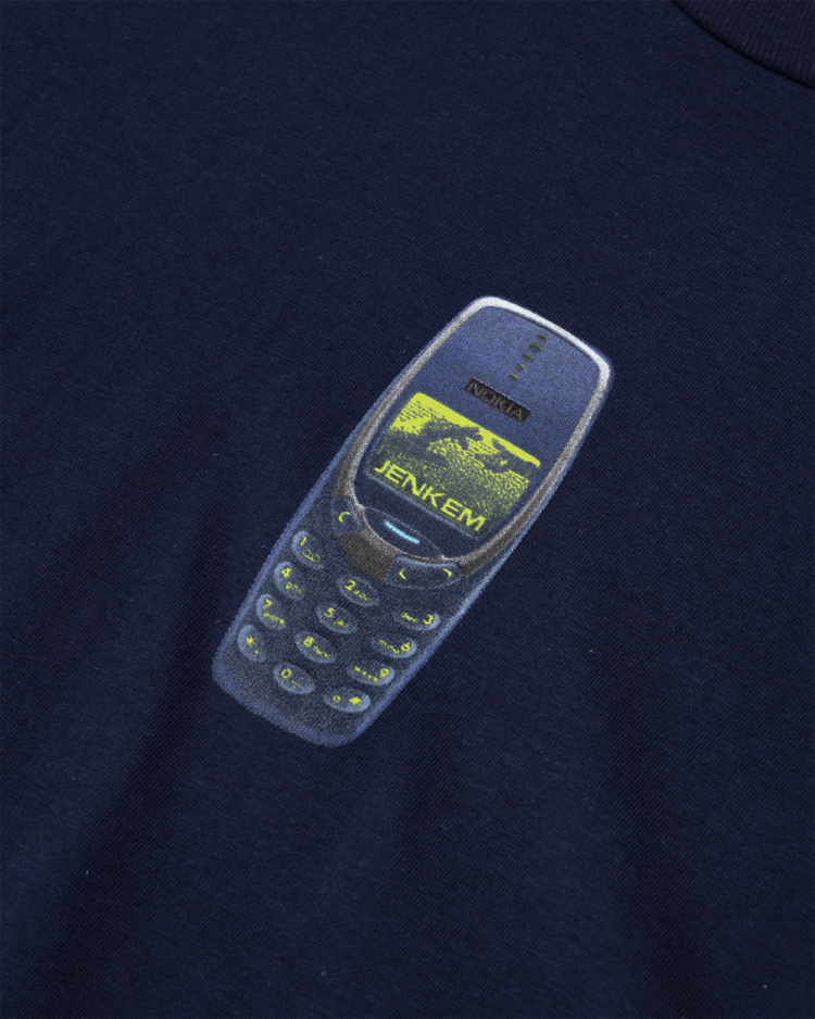 Jenkem Nokia Tee (Mens) | Dark Navy