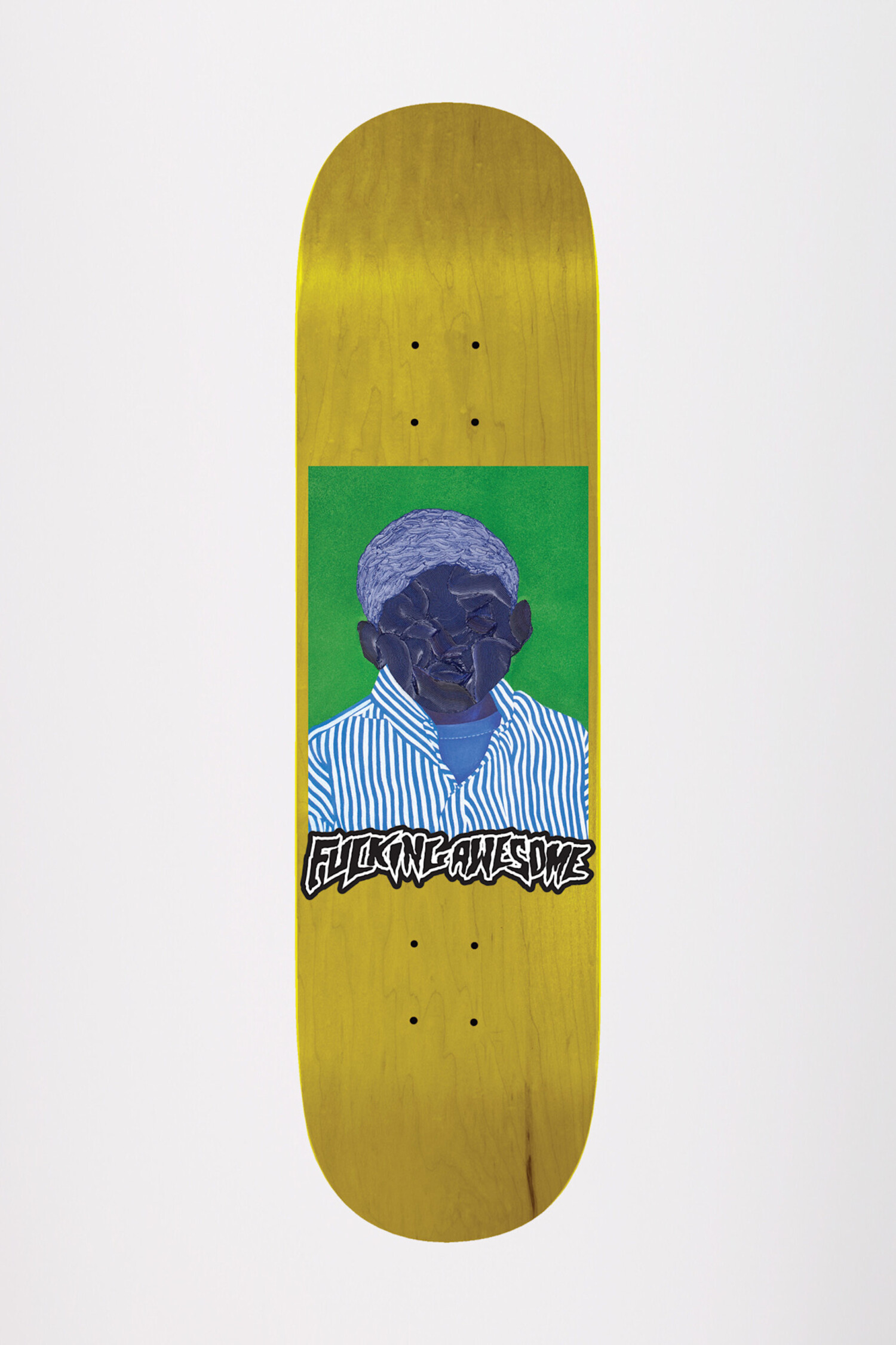 Fucking Awesome Louie Lopez Painted By Ranee Henderson Deck - The