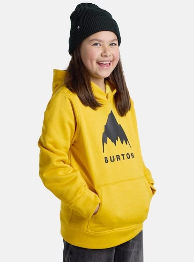Burton Burton Oak Pullover Hoodie 2026 (Youth) | Goldenrod Heather