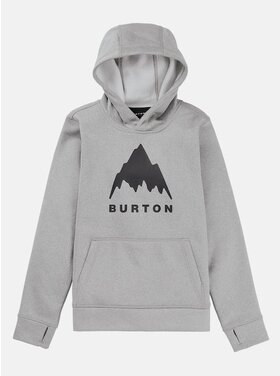 Burton Burton Oak Pullover Hoodie 2026 (Youth) | Gray Heather