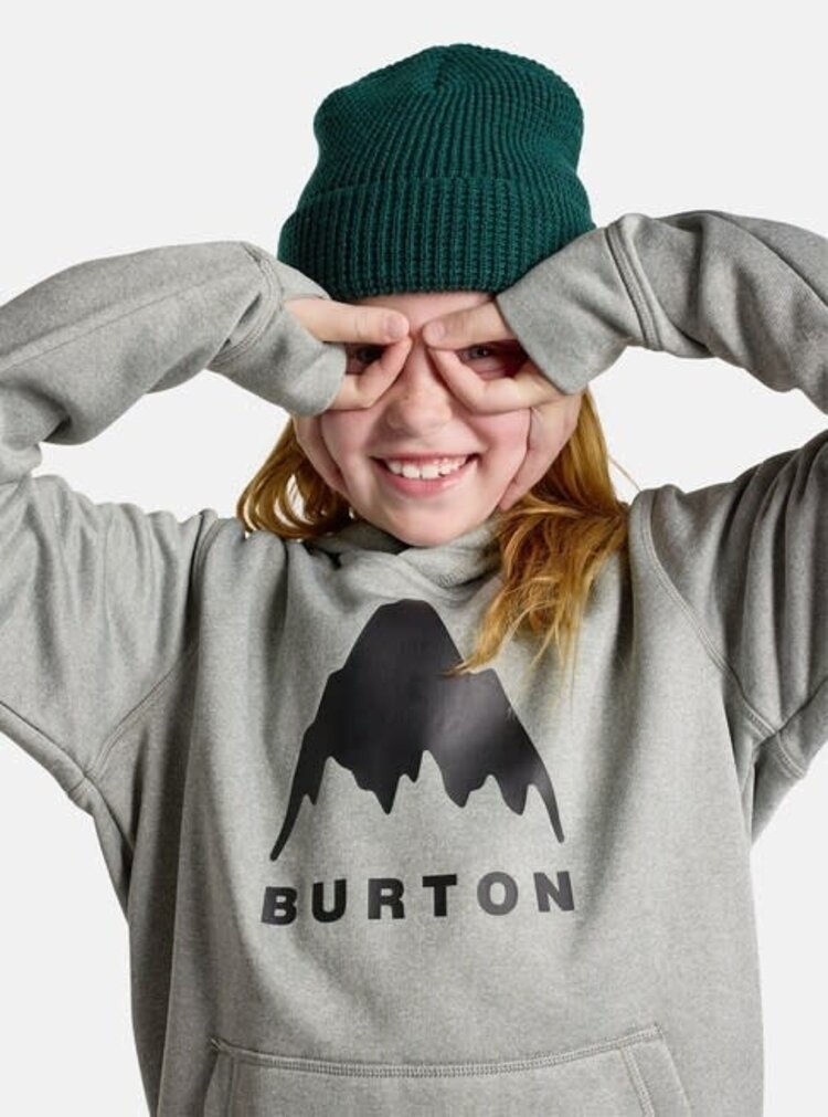 Burton Burton Oak Pullover Hoodie 2026 (Youth) | Gray Heather