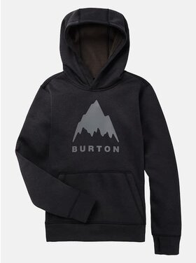 Burton Burton Oak Pullover Hoodie 2026 (Youth) | True Black Heather
