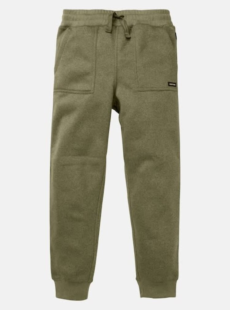 Burton Burton Oak Fleece Pants 2026 (Youth) | Forest Moss Heather