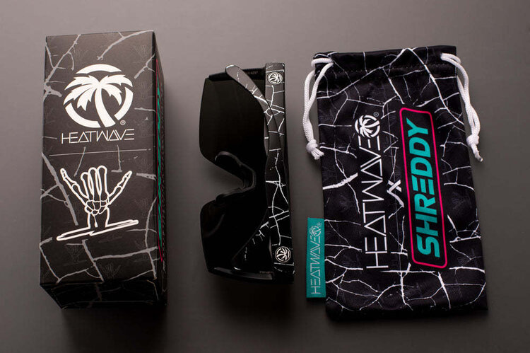 Heatwave Heatwave Lazer Face Shreddy Crack White Polarized