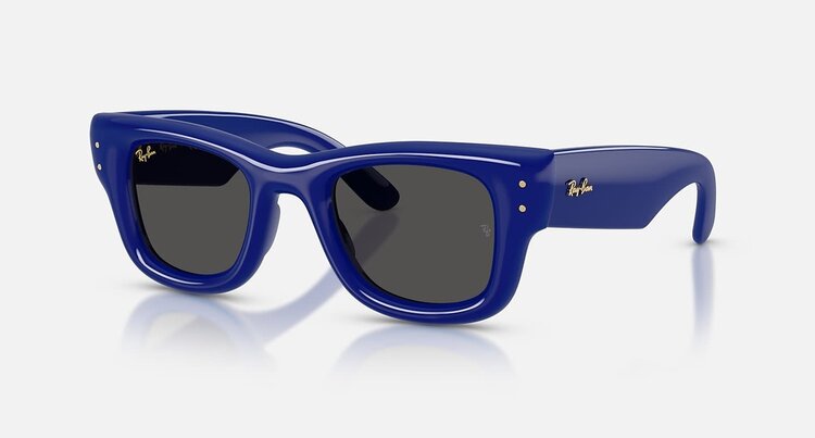 Ray Ban Ray Ban Wayfarer Puffer Polished Blue | Ultra Black