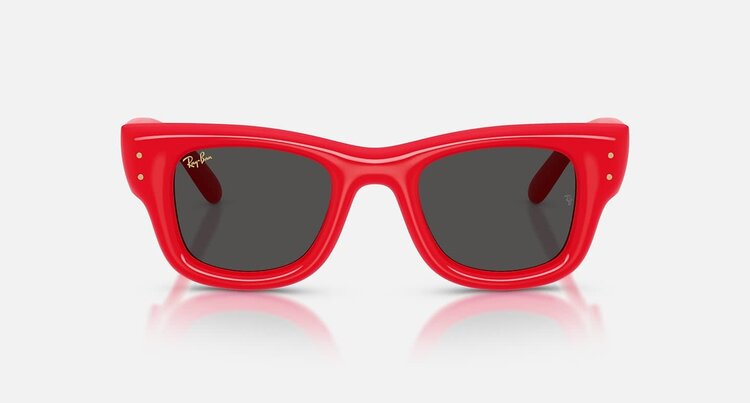 Ray Ban Ray Ban Wayfarer Puffer Polished Red | Ultra Black