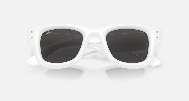 Ray Ban Ray Ban Wayfarer Puffer Polished White | Ultra Black