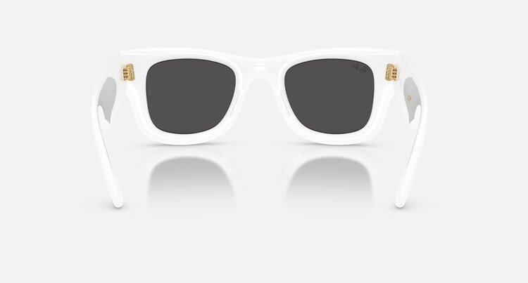 Ray Ban Ray Ban Wayfarer Puffer Polished White | Ultra Black