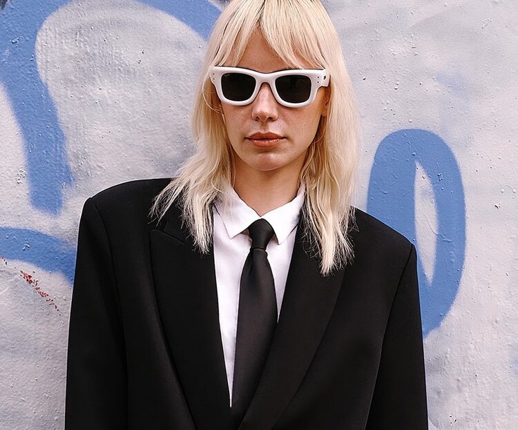 Ray Ban Ray Ban Wayfarer Puffer Polished White | Ultra Black