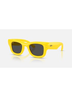 Ray Ban Ray Ban Wayfarer Puffer Polished Yellow | Ultra Black