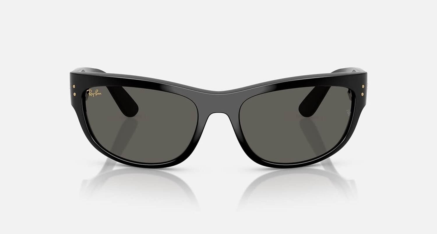 Ray-Ban mega balorama special edition silver mirror Black Sunglasses A$AP ROCKY | RAY BAN MEGA BALORAMA X ASAP ROCKY BLACKOUT  main image 4