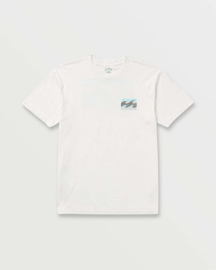 Billabong Billabong Crayon Wave Premium Ss (Mens) | Off White