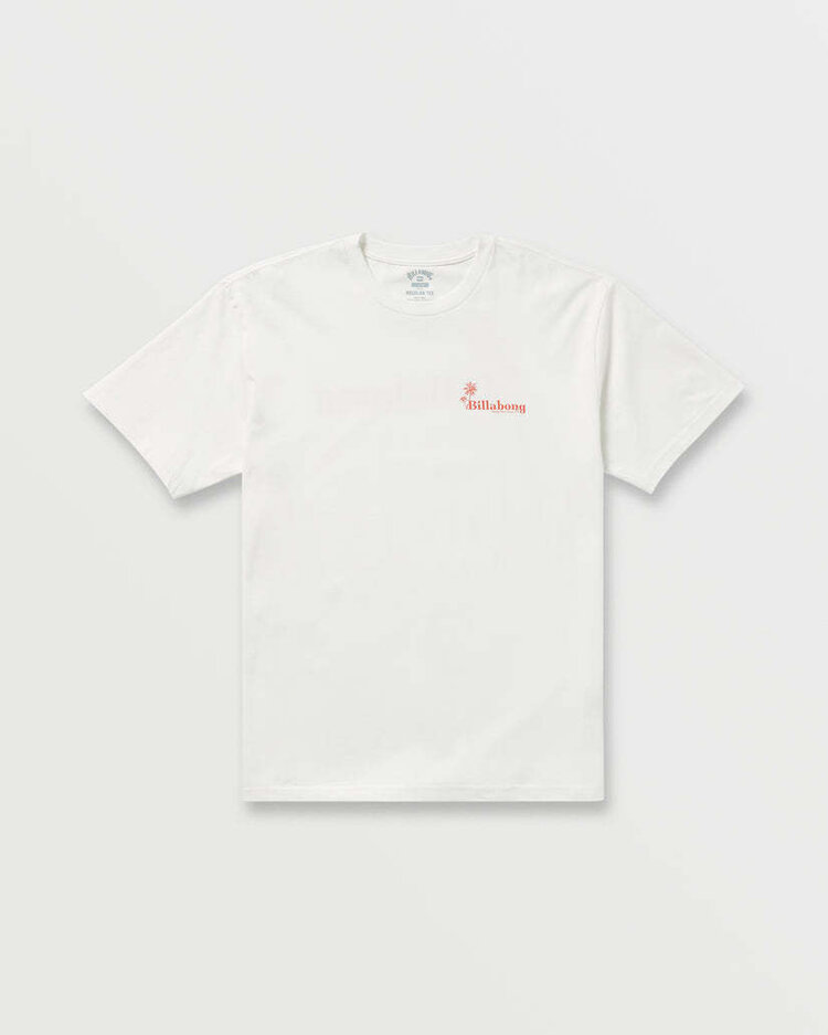 Billabong Billabong Checking In Regular Ss (Mens) | Off White