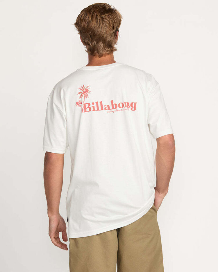 Billabong Billabong Checking In Regular Ss (Mens) | Off White