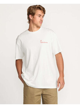 Billabong Billabong Checking In Regular Ss (Mens) | Off White