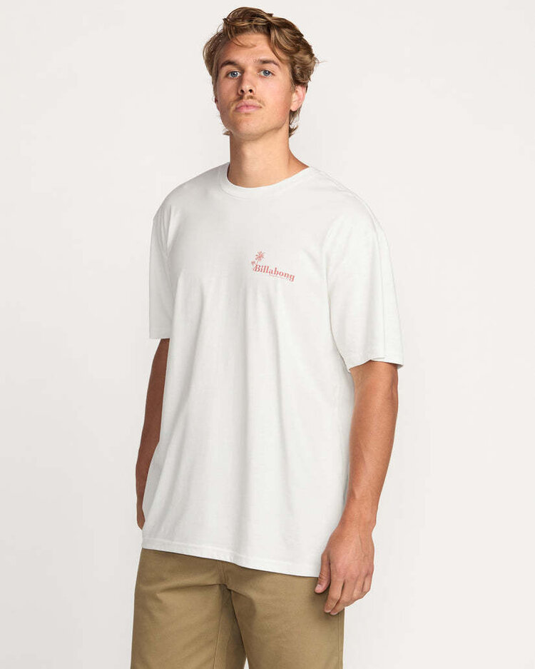 Billabong Billabong Checking In Regular Ss (Mens) | Off White