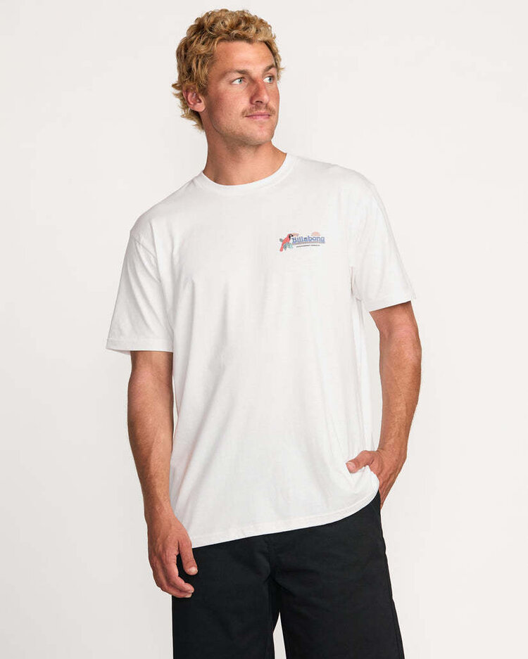 Billabong Billabong Lounge Premium Ss (Mens) | Off White