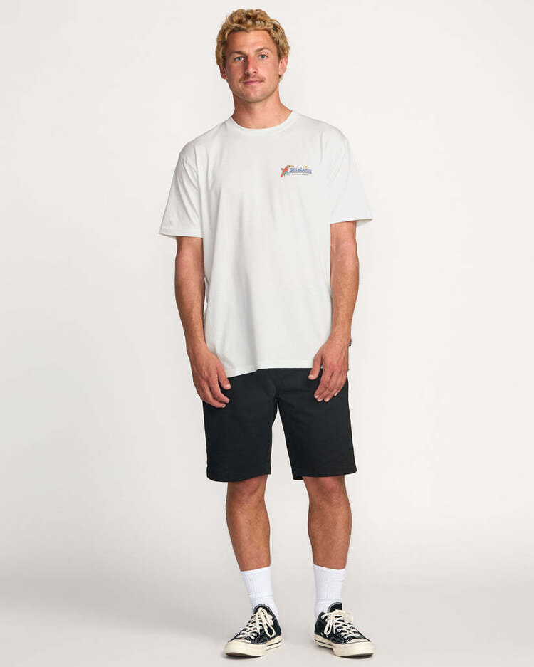 Billabong Billabong Lounge Premium Ss (Mens) | Off White