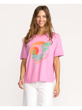 Billabong Billabong Bright New Day Ss Tee (Womens) | Rose