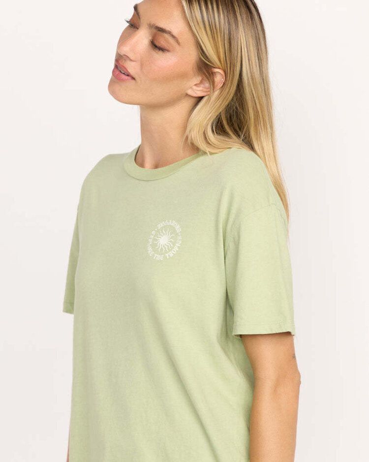 Billabong Billabong Paradise Calling Ss Tee (Womens) | Pistachio