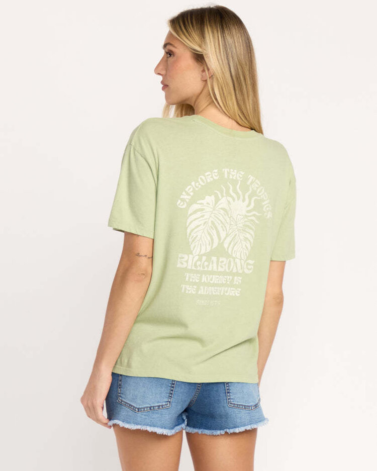 Billabong Billabong Paradise Calling Ss Tee (Womens) | Pistachio