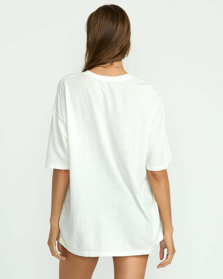 Billabong Billabong Sunset Mindset Ss Tee (Womens) | Stencil Wash