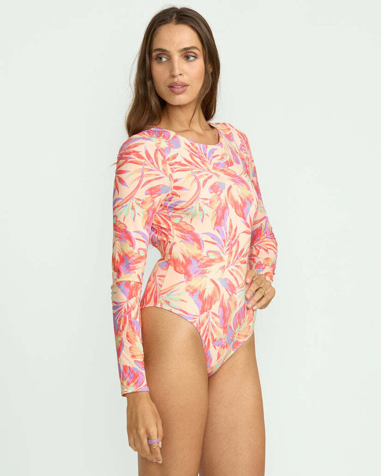 Billabong Billabong Tropic Wave Bodysuit (Womens) | Mulch