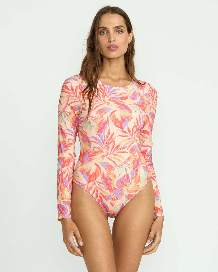 Billabong Billabong Tropic Wave Bodysuit (Womens) | Mulch