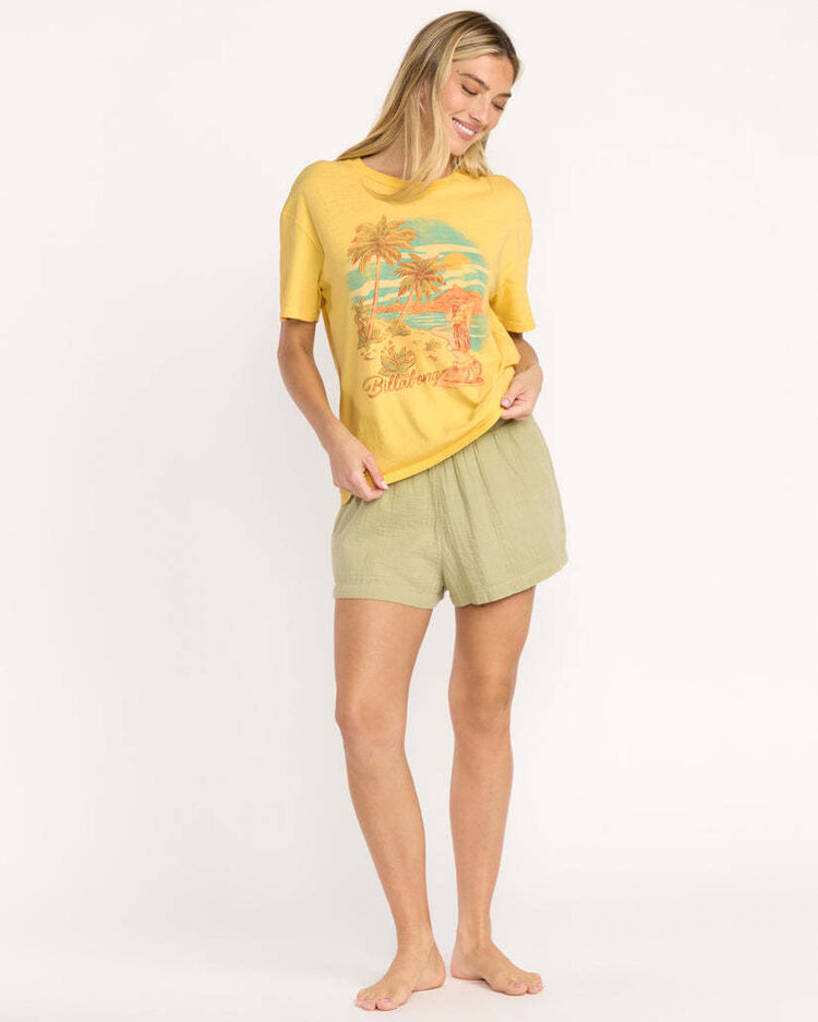 Billabong Billabong Trouble In Paradise Ss Tee (Womens) | Fresh Squeezed