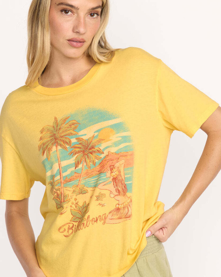 Billabong Billabong Trouble In Paradise Ss Tee (Womens) | Fresh Squeezed