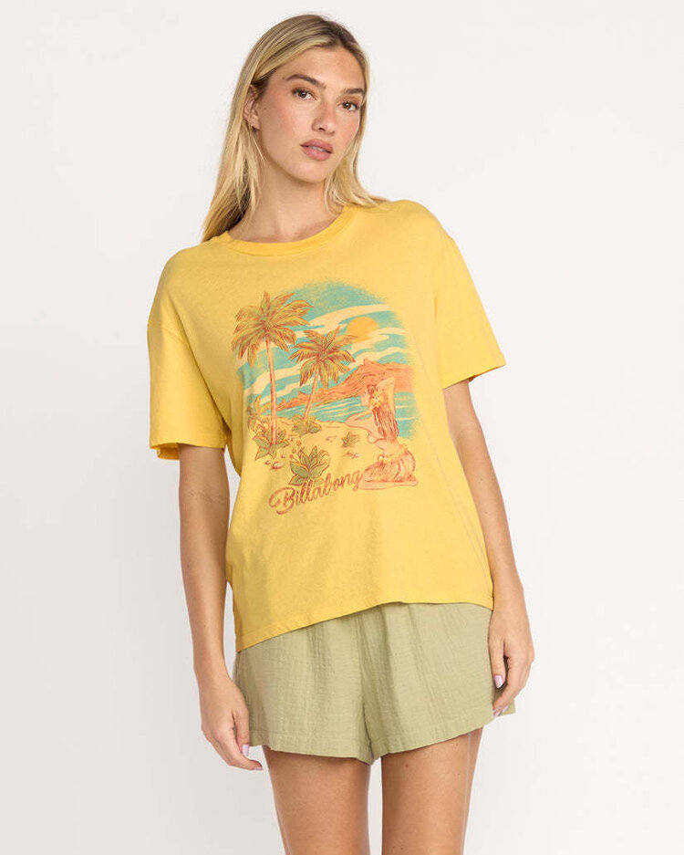 Billabong Billabong Trouble In Paradise Ss Tee (Womens) | Fresh Squeezed