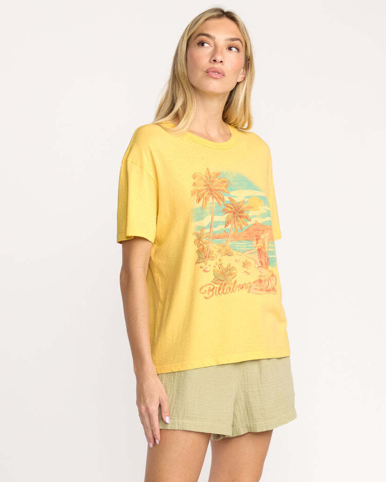 Billabong Billabong Trouble In Paradise Ss Tee (Womens) | Fresh Squeezed