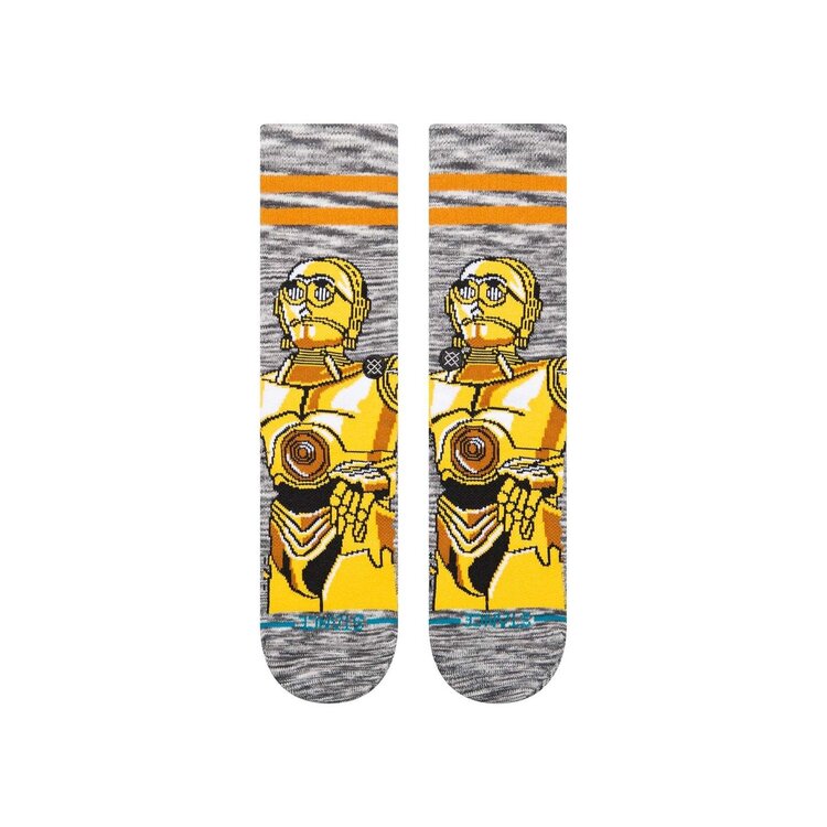 STANCE Stance Stp Lufm C3Po Crew (Unisex) | Gold