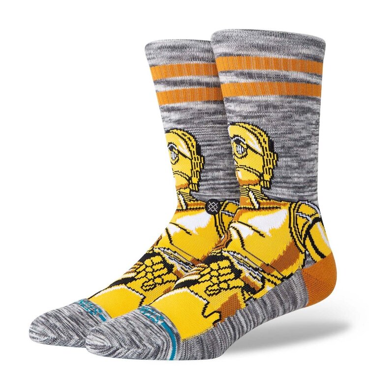 STANCE Stance Stp Lufm C3Po Crew (Unisex) | Gold