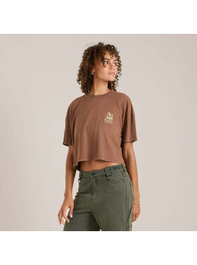 Roark Roark Garden Seek Boxy Crop  (Womens) | Otter
