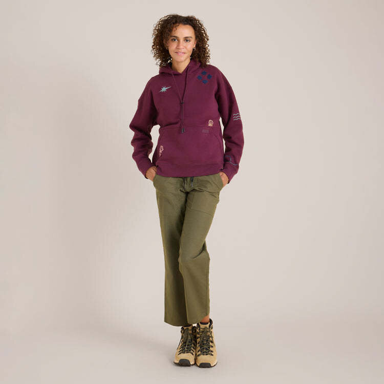 Roark Roark Hiker Hoodie (Womens) | Blackberry