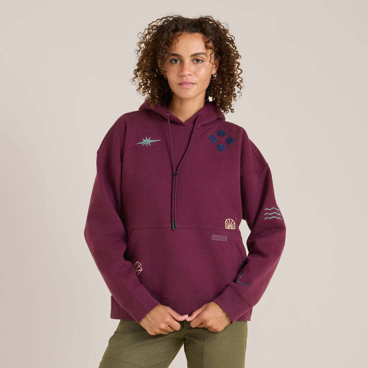 Roark Roark Hiker Hoodie (Womens) | Blackberry