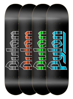 PYLON Pylon Battle Logo Deck | Black/Multi