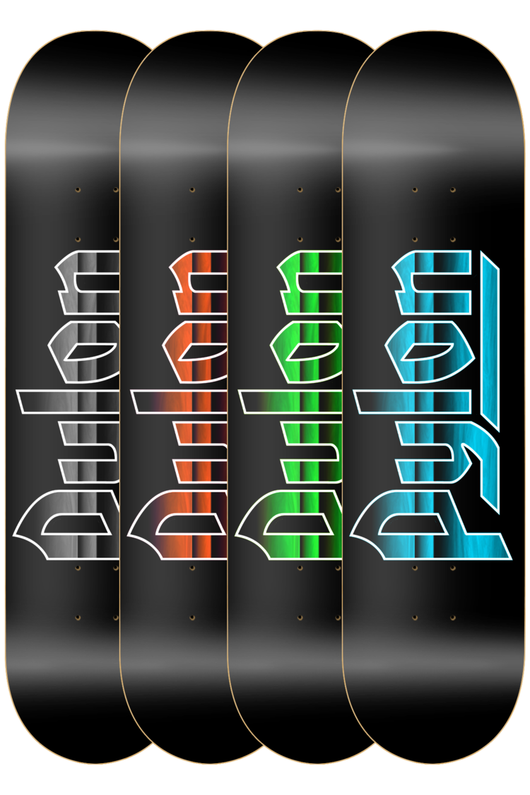 PYLON Pylon Battle Logo Deck | Black/Multi