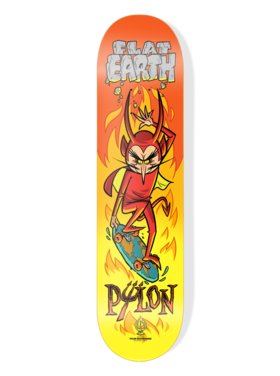 PYLON Pylon Primo Devilderio Deck | Red/Yellow