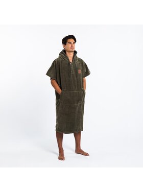 SLOWTIDE Slowtide The Digs Changin Poncho | Green