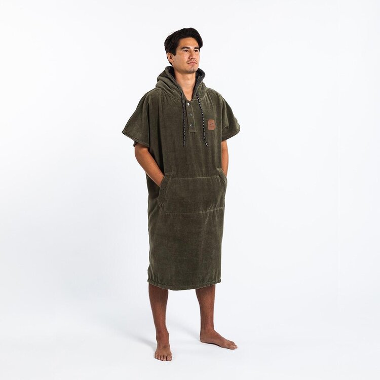 SLOWTIDE Slowtide The Digs Changin Poncho | Green