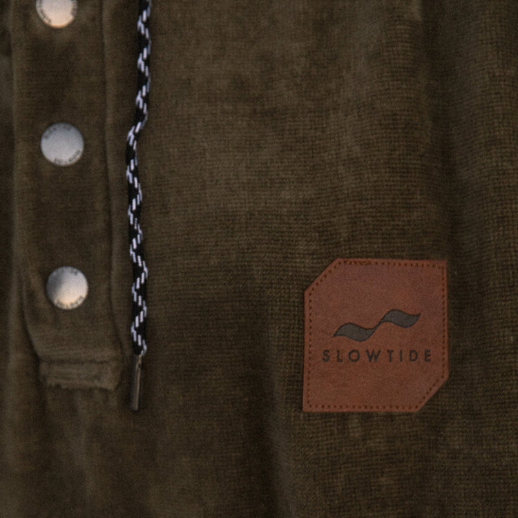 SLOWTIDE Slowtide The Digs Changin Poncho | Green