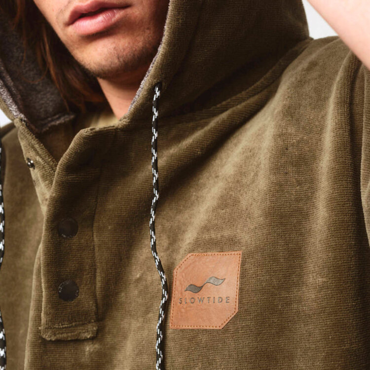 SLOWTIDE Slowtide The Digs Changin Poncho | Green