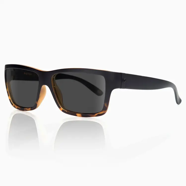 Madson Madson Piston Black Tortoise Fade | Grey Polarized