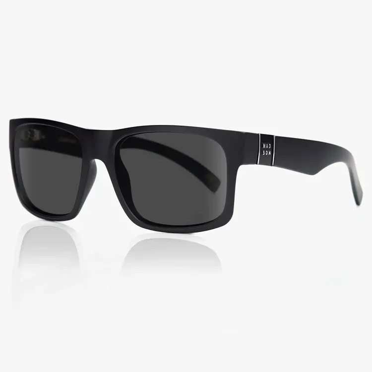 Madson Madson Camino Matte Black | Grey Polarized