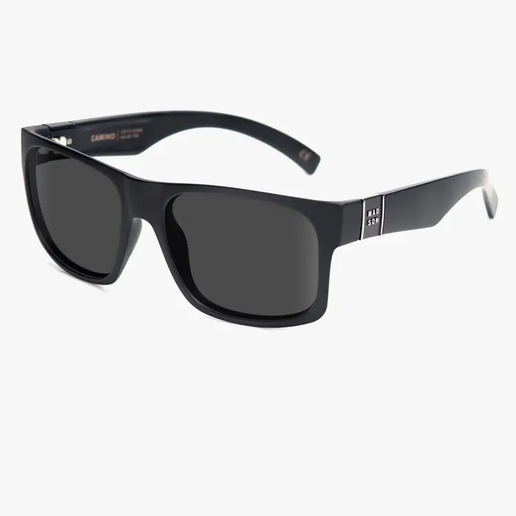 Madson Madson Camino Matte Black | Grey Polarized
